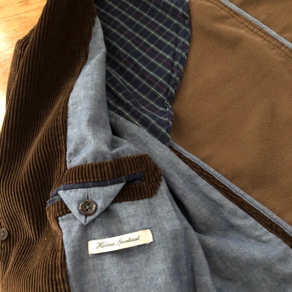 SOLD Vintage Wide Tooth Corduroy J Crew Blazer - Picture 9 of 13